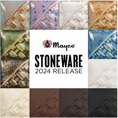 2024 Stoneware Glaze Kit - 4 oz