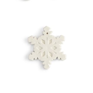 Flat Snowflake Ornament 