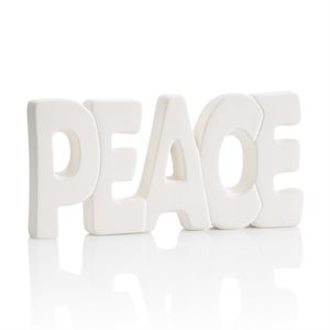 Peace Word Plaque 