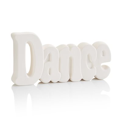 "Dance" Word Plaque