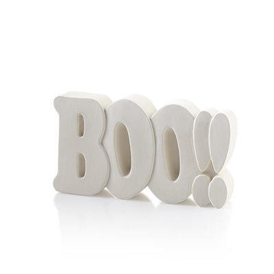 Boo!! Word Plaque